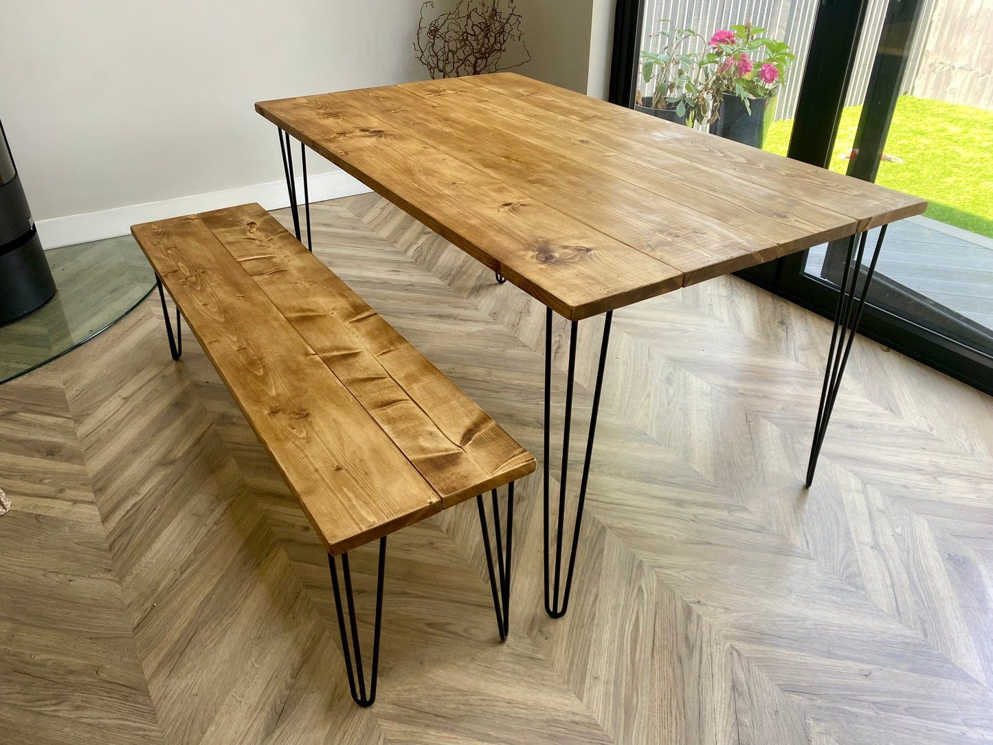 Dining Table - Hairpin legs