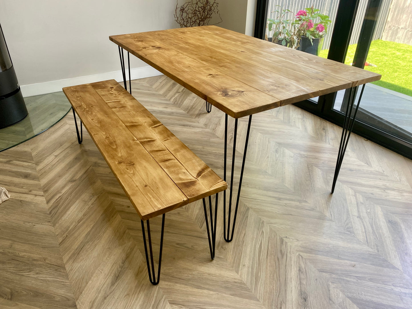 Dining Table - Hairpin legs