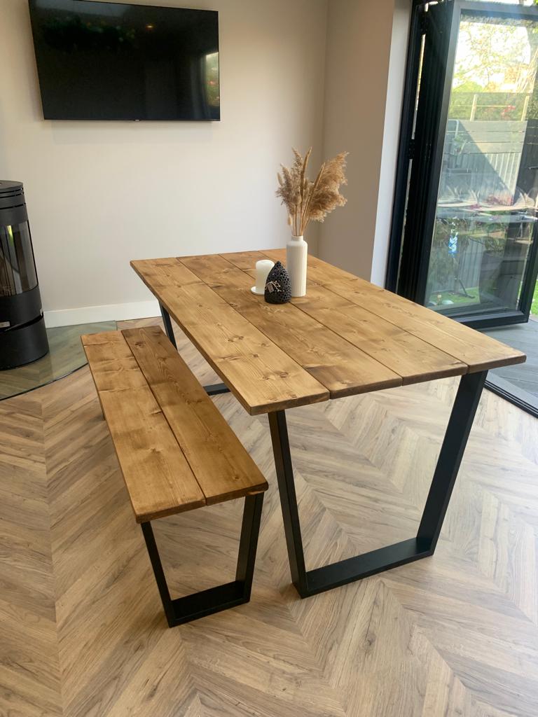 Dining Table - V Frame Legs