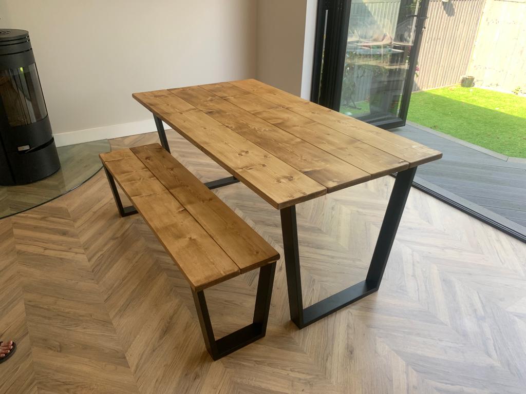 Dining Table - V Frame Legs