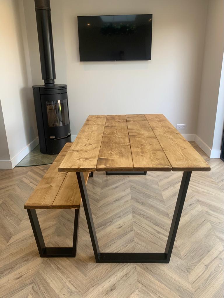 Dining Table - V Frame Legs